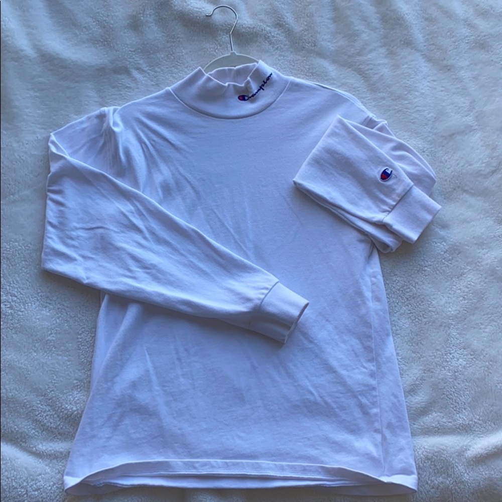 Long sleeve Heavyweight Mock Neck